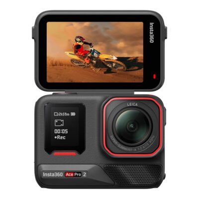 Cámara de acción Insta360 Ace Pro 2 con doble batería