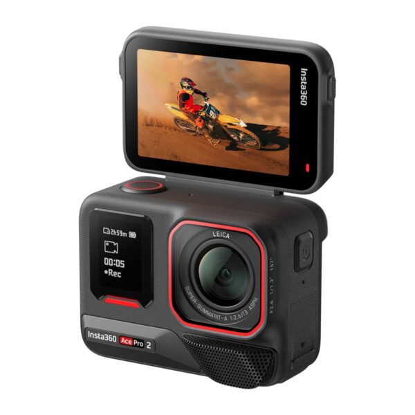 Cámara de acción Insta360 Ace Pro 2 con doble batería - Imagen 3