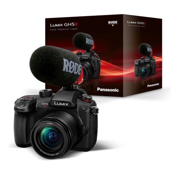 Cámara Micro 4:3 Panasonic Lumix DC-GH5M2 + Objetivo H-H025 F1.7 + Micrófono RODE Videomic Go II - Imagen 4