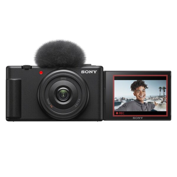 Sony ZV-1F cámara compacta vlogging con objetivo prime ultra gran angular de 20 mm y pantalla LCD de ángulo variable ideal para selfies (ZV1FBDI.EU) - Imagen 4