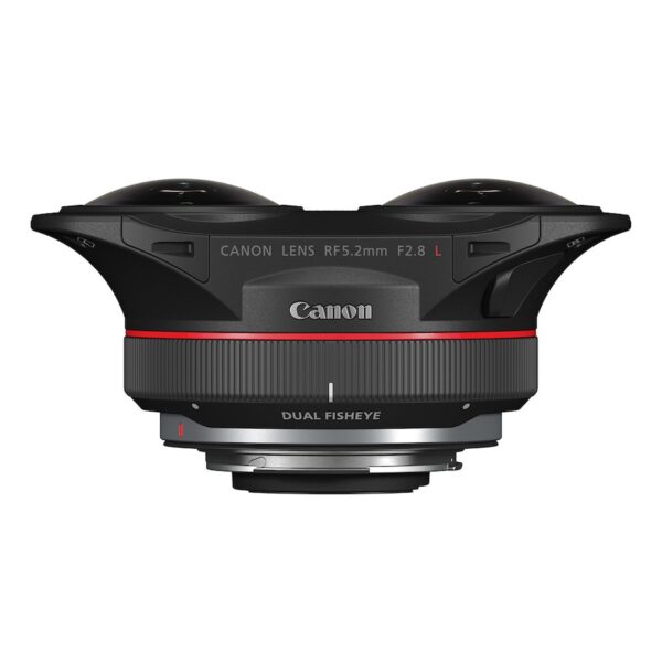 Objetivo Canon RF 5.2mm F2.8L Dual Fisheye Lens para Canon EOS R