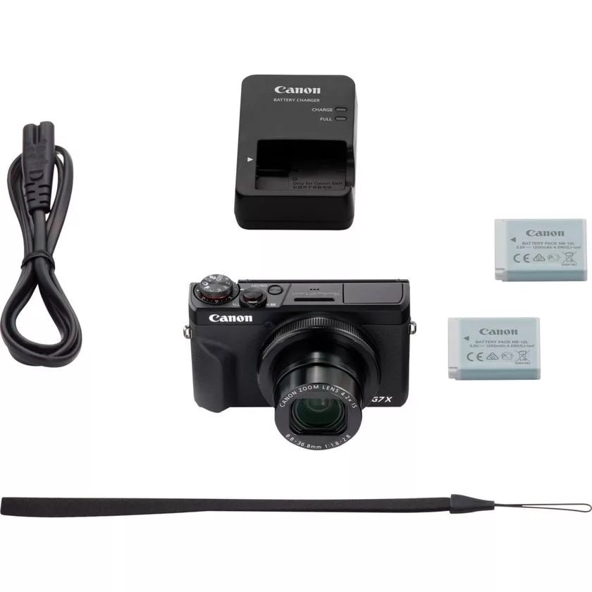 Canon PowerShot G7 X Mark III, negro, con batería de repuesto - Imagen 8