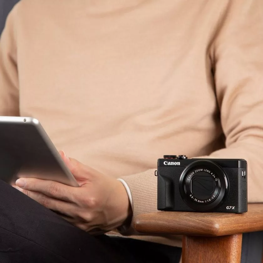 Canon PowerShot G7 X Mark III, negro, con batería de repuesto - Imagen 2